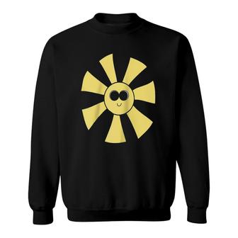 Seymore Sun With This Happy Raglan Baseball Style Raglan Baseball Tee Sweatshirt | Mazezy