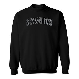 Shenandoah National Park Vintage Navy Design Sweatshirt | Mazezy