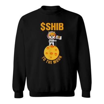 Shiba Inu Coin Tee To The Moon Shib Cryptocurrency Tee Sweatshirt | Mazezy