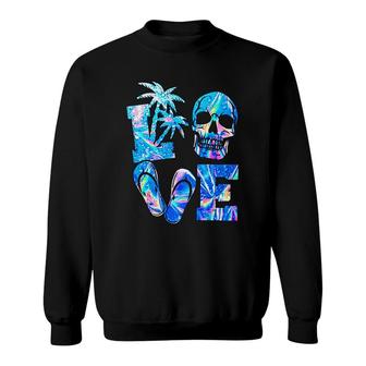 Skulls Love Beaches Sweatshirt | Mazezy