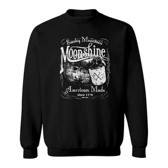 Smoky Mountain Moonshine Tennessee Whiskey Sweatshirt | Mazezy