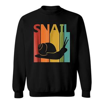 Snail Wild Animal Snail Gift Sweatshirt | Mazezy