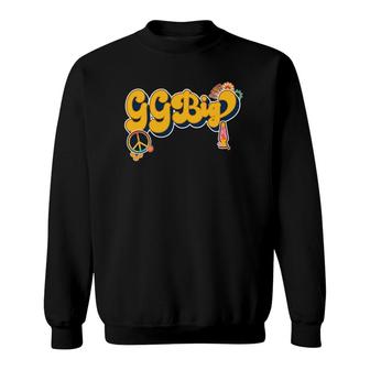 Sorority Reveal 60S Style Hippie Flowers Ggbig Little Week Sweatshirt | Mazezy AU