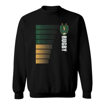 South Africa Rugby Jersey African Rugby 2 Sided Sweatshirt | Mazezy