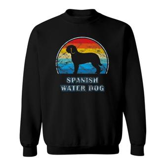 Spanish Water Dog Vintage Design Dog Sweatshirt | Mazezy