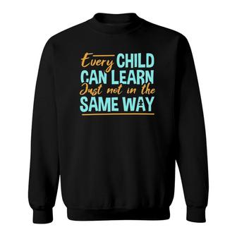 Sped Teacher Special Education Autism Sweatshirt | Mazezy