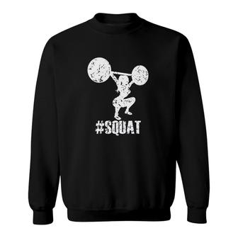 Squat Gym Sweatshirt | Mazezy