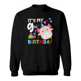 Squishmallow It's My 9Th Birthday Sweatshirt | Mazezy