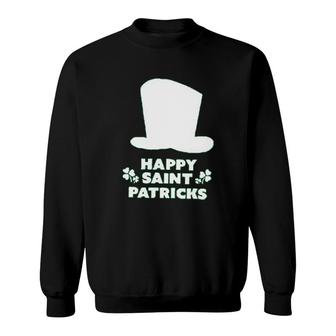 St Patricks Happy Saint Patricks Sweatshirt | Mazezy