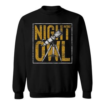 Stargazing Scientist Stars Constellation Gift Idea Astronomy Sweatshirt | Mazezy