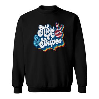 Stars And Stripes Sweatshirt | Mazezy DE