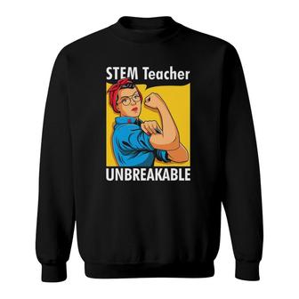 Stem Teacher Science Technology Engineering Math Teachers Sweatshirt | Mazezy