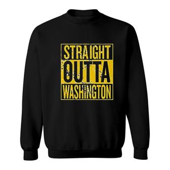 Straight Outta Hometown Pride Sweatshirt | Mazezy