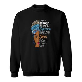 Strong Black Melanin Queen Sweatshirt | Mazezy