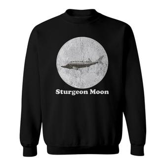 Sturgeon Moon Astrology Full Moon Space Science Moon Phase Sweatshirt