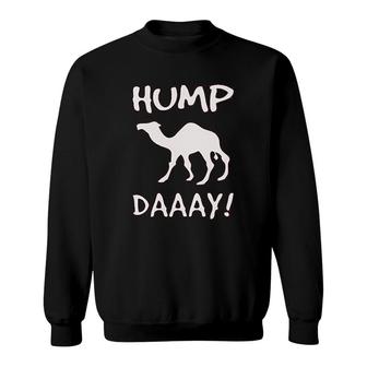 Styles Hump Day Wednesday Camel Graphic Sweatshirt | Mazezy