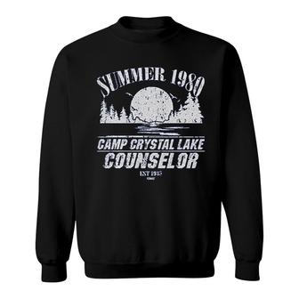 Summer 1980 Camp Crystal Lake Counselor Sweatshirt | Mazezy
