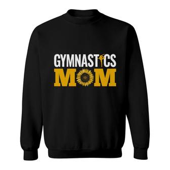 Sunflower Gymnastics Mom Gymnast Sweatshirt | Mazezy