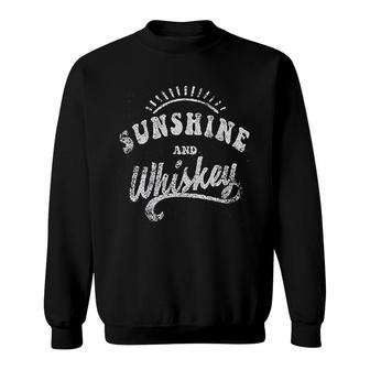 Sunshine And Whiskey Sweatshirt | Mazezy UK
