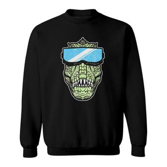 T-Rex Virtual Realityvr Gaming Games Gift Sweatshirt | Mazezy