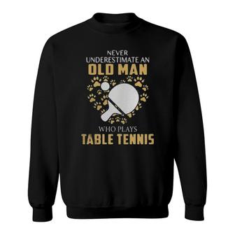 Table Tennis Lover New Sweatshirt | Mazezy AU
