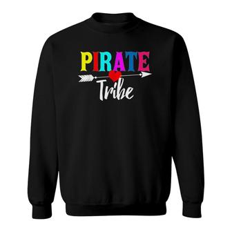 Team Pirate Teacher Tribe Back To School Sweatshirt | Mazezy