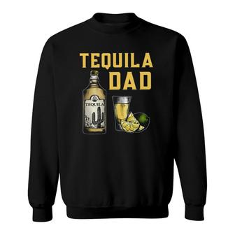 Tequila Dad Mexican Drinker Father's Day Sweatshirt | Mazezy