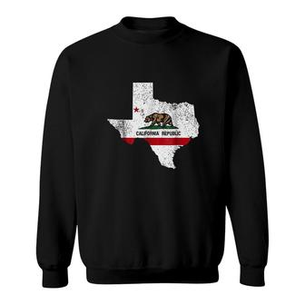 Texas California Sweatshirt | Mazezy