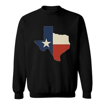 Texas Lone Star State Flag Sweatshirt | Mazezy