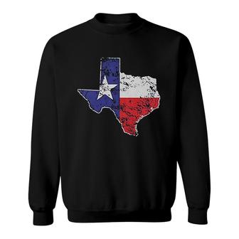 Texas State Flag Sweatshirt | Mazezy