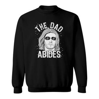 The Dad Abides Coll Shades Sweatshirt | Mazezy