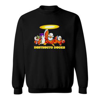 The Destructo Ducks Metal Duck Sweatshirt | Mazezy