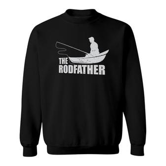 The Rodfather Nature Lover And Fisher Sweatshirt | Mazezy