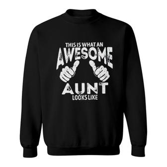 This Is What An Awesome Dad Looks Like Sweatshirt | Mazezy