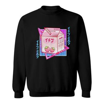 Tokyo Japanese Otaku Milk Sweatshirt | Mazezy