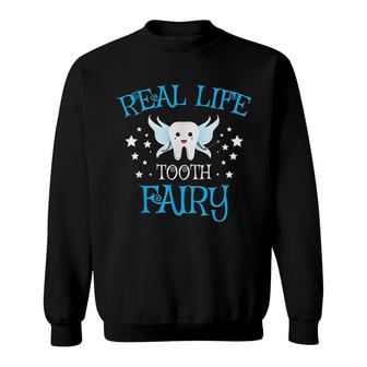 Tooth Fairy Cute Dental Hygienist Graduation Gift Sweatshirt | Mazezy