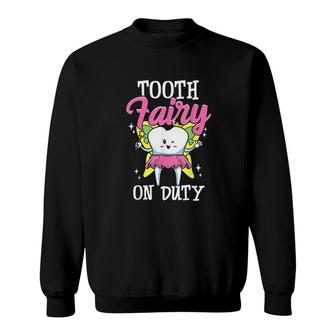 Tooth Fairy Design For Dental Assistant Sweatshirt | Mazezy