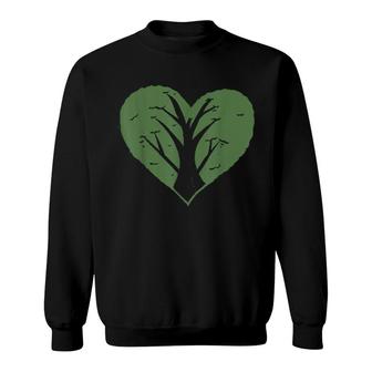 Tree Hugger Art Earth Day Nurture Sweatshirt | Mazezy UK