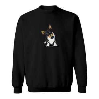 Tri Color Corgi Sweatshirt | Mazezy