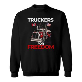 Truckers For Freedom - Freedom Convoy 2022 Sweatshirt | Mazezy