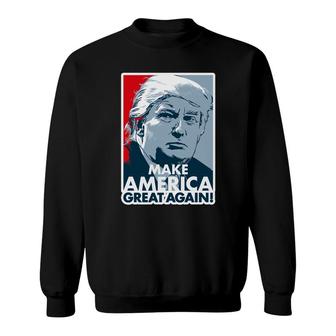 Trump Make America Great Again Sweatshirt - Thegiftio UK