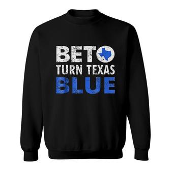 Turn Texas Blue Sweatshirt | Mazezy