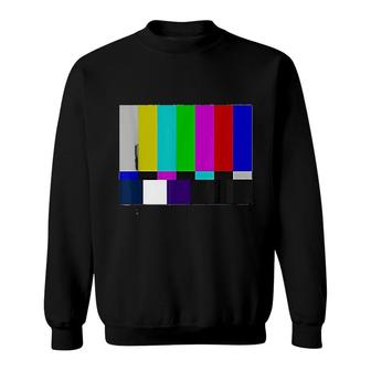 Tv Test Pattern Sweatshirt | Mazezy