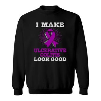 Uc Awareness - Ulcerative Colitis Survivor Sweatshirt | Mazezy