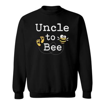 Uncle To Bee Funny Fathers Day Sweatshirt | Mazezy