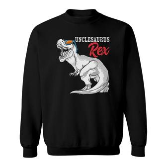 Unclesaurus Rex Dinosaur Funny Uncle Saurus Family Matching Sweatshirt | Mazezy DE