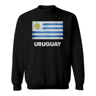 Uruguayan Uruguay Flag Sweatshirt | Mazezy