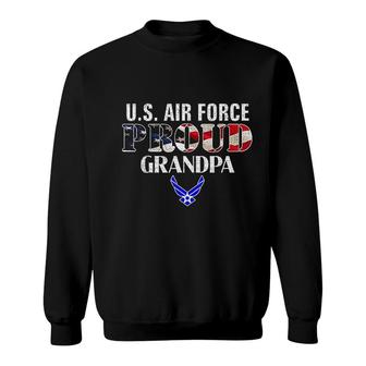 Us Proud Air Force Grandpa Sweatshirt | Mazezy