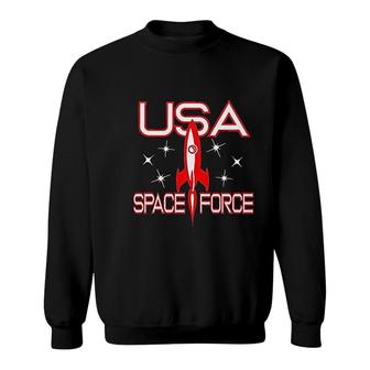 Usa Space Force Sweatshirt | Mazezy
