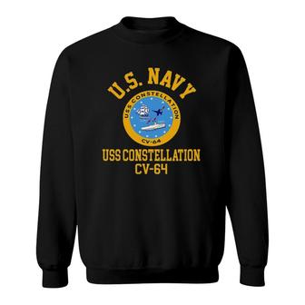 Uss Constellation Cv-64 Ver2 Sweatshirt | Mazezy